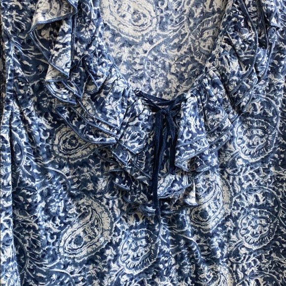 Ralph Lauren Large sleeveless ruffled top - Picture 4 of 6